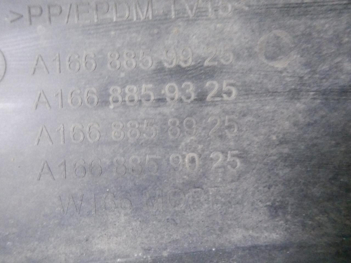 Бампер задний Mercedes GLE W166 (2015-2018)