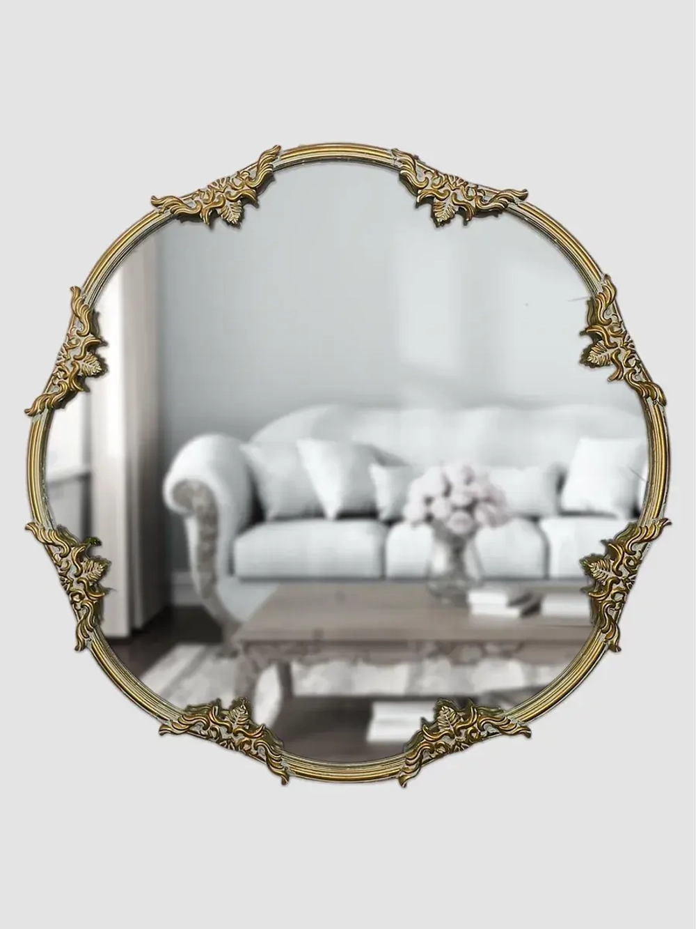 Зеркало настенное большое 74 см