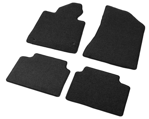 Коврики текстильные в салон автомобиля AutoFlex Standard для Kia K5 седан 2020-н.в., графит, 4 части, 4280501