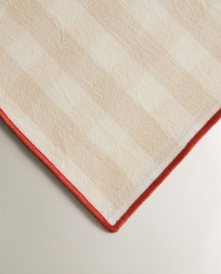 Zara Home скатерть из хлопка, клетка, 150 150 см · 7248/021