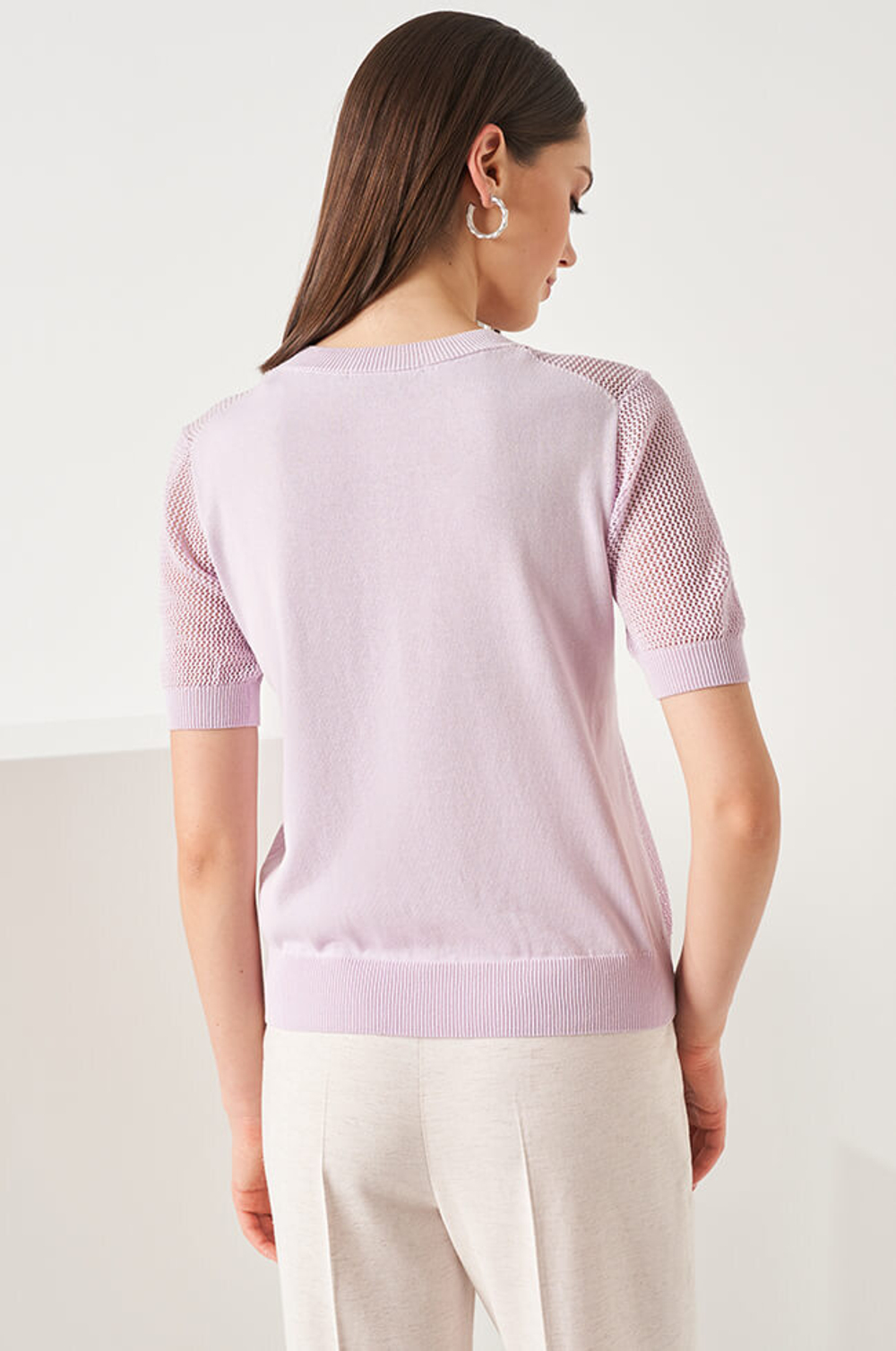 22852 Джемпер женский (лавандовый)