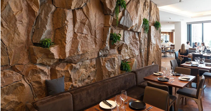 Скалы из арт-бетона