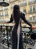 Платье Поцелуй Монмартра, Черный