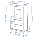 Гардероб - IKEA IDANÄS /ИДАНАС ИКЕА, 211х121х59 см, коричневый