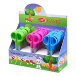 Ножницы детские Basir, с пластиковыми ручками, 12 см, ассорти