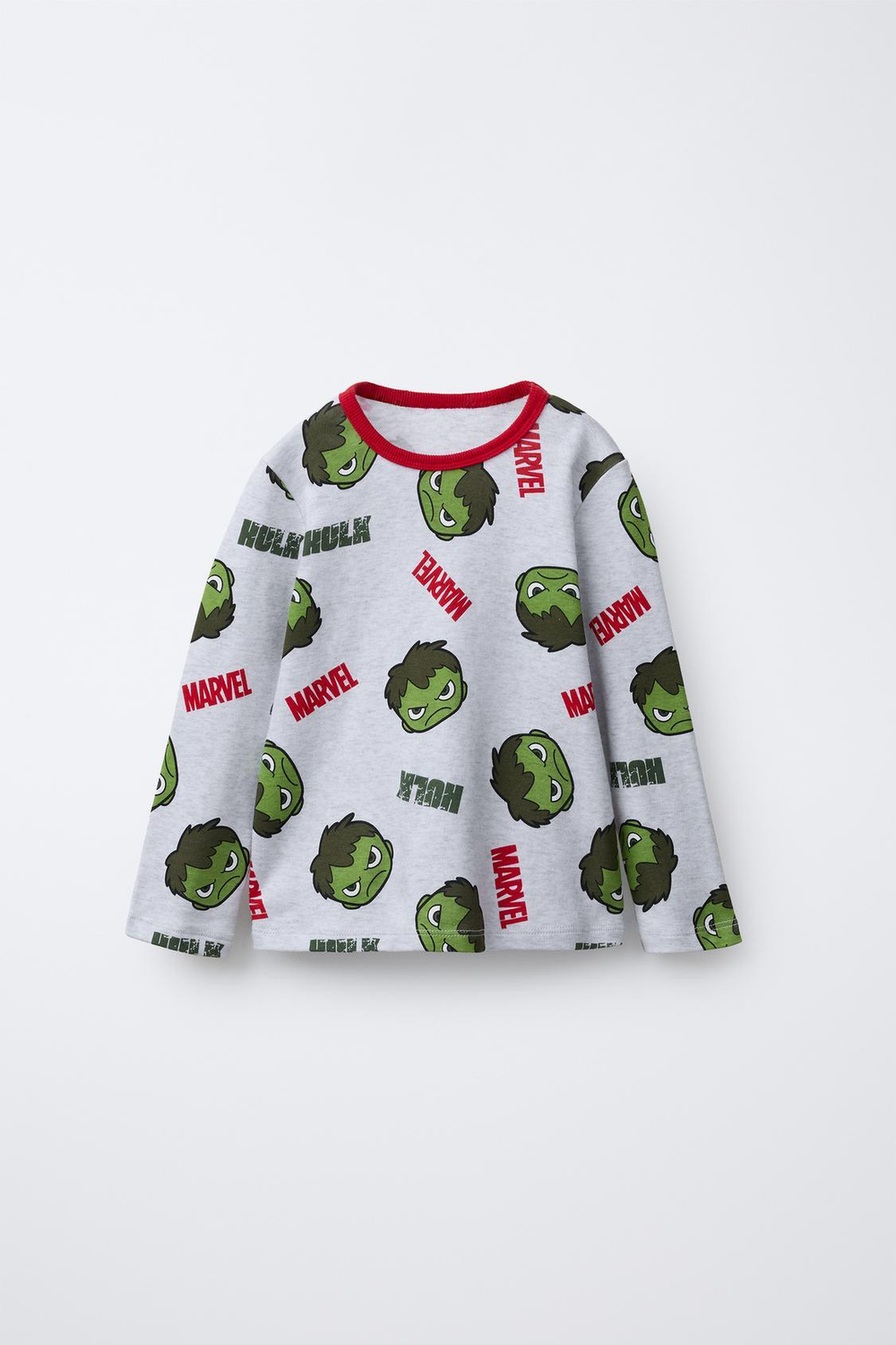 ZARA ПИЖАМА HULK © MARVEL, СЕРЫЙ МЕЛАНЖ