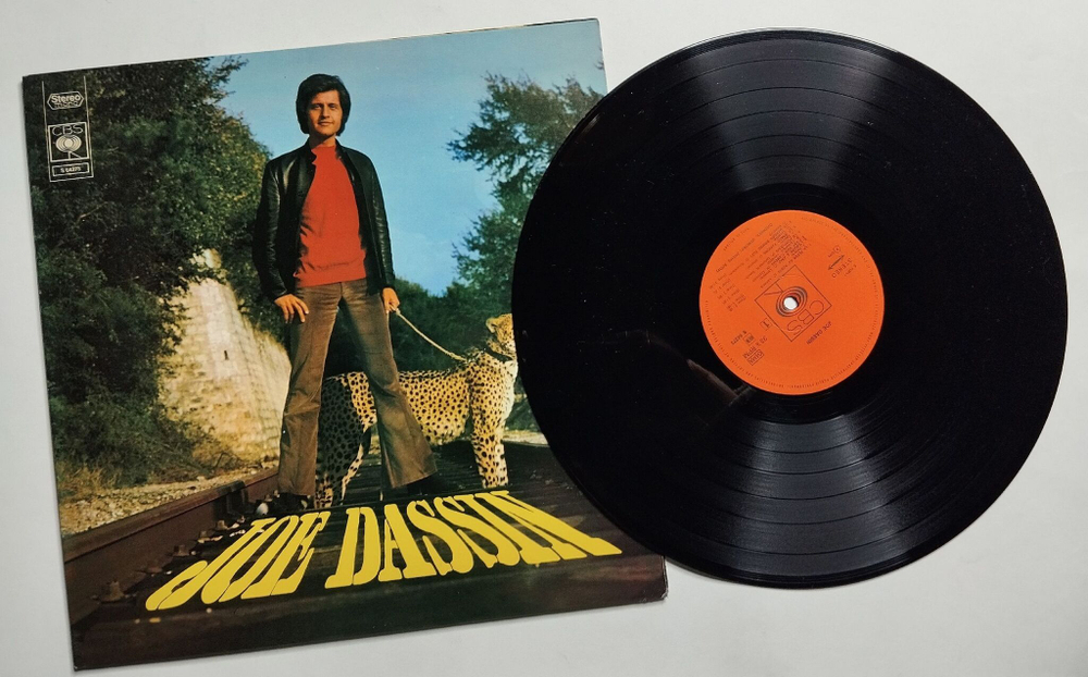 Винтажная виниловая пластинка LP Joe Dassin (Holland 1970)