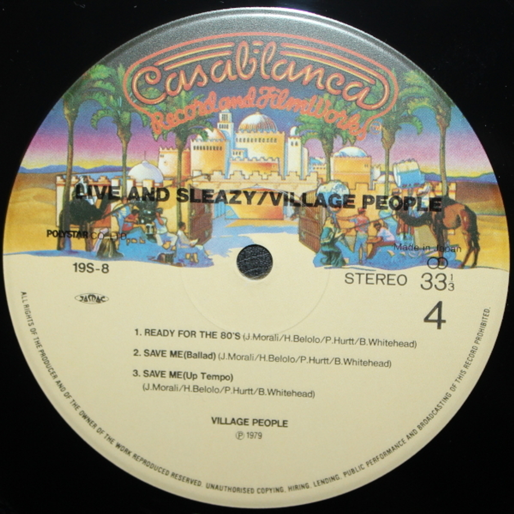 Village People / Live And Sleazy (2LP)
