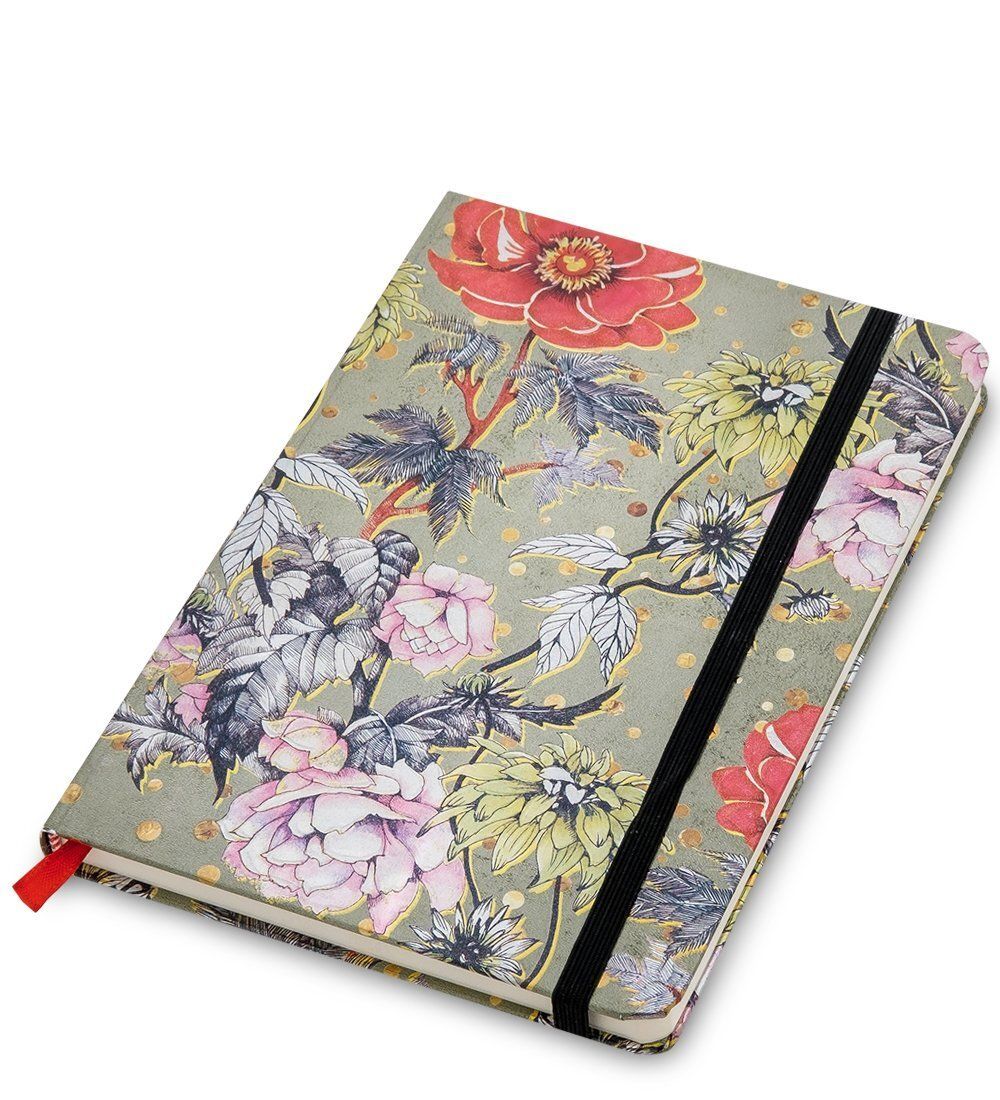 BM-06/4 Блокнот сред. «Весенние цветы» (3D твердая обложка)