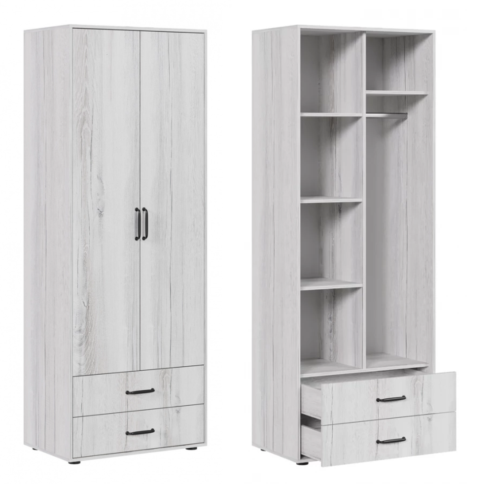 Шкаф 2-х створчатый Монреаль Дуб Канадский