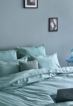 Постельное белье 1.5 спальное Luxberry Urban морская волна