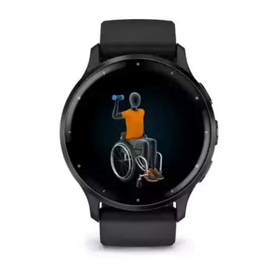 Смарт-часы Garmin VENU 3 black case and silicone band 010-02784-01