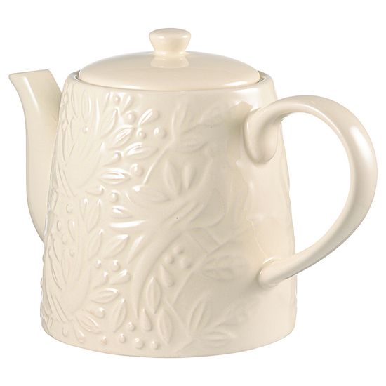 Чайник заварочный birds of paradise, 1 л, кремовый