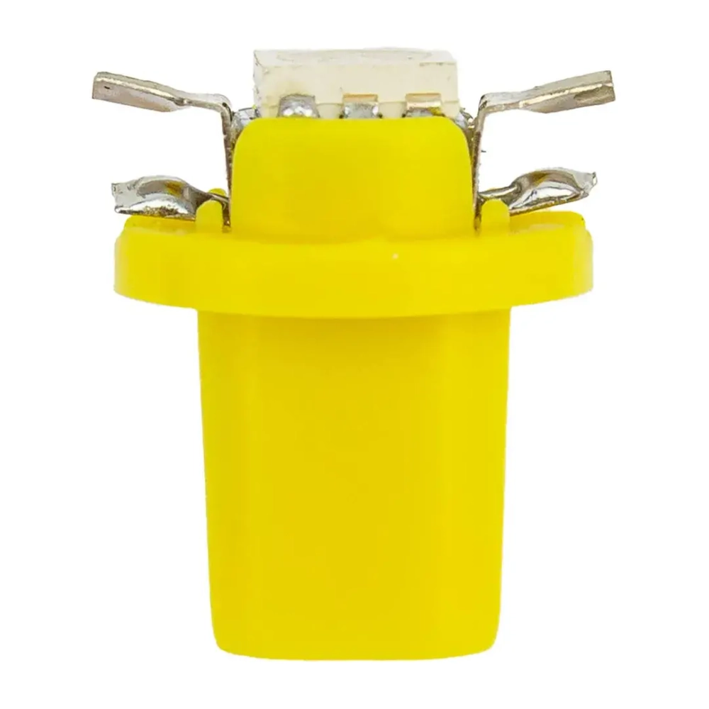 Лампочка светодиодная T8.5-5050-1SMD 12v желтая KING T8.5-5050-1SMD Y