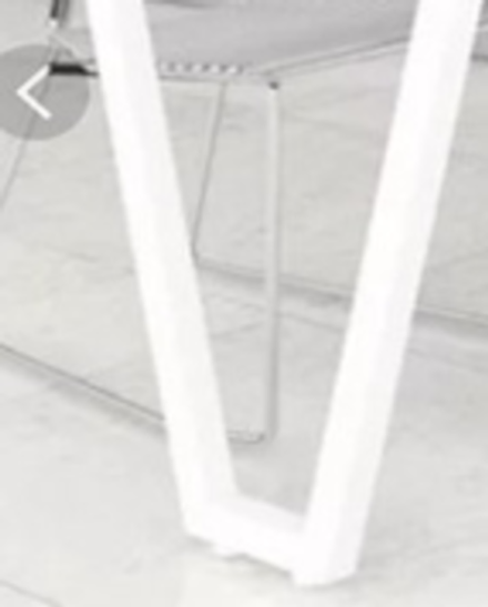 Подстолье V-образное  850 для барной стойки, цвет белый муар