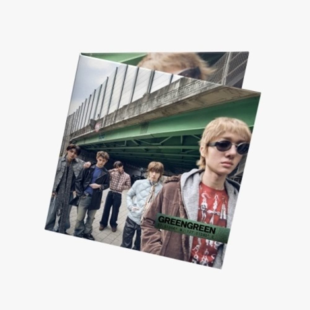 Альбом CORTIS - GREENGREEN THE 2ND EP Album VINYL