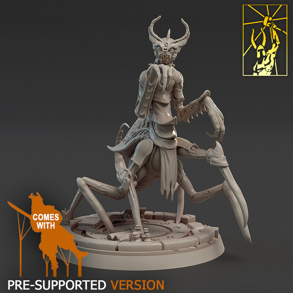 Три-крин монстр миниатюра для dnd, днд, pathfinder, фентези, Настольная игра, НРИ, Варгейм, РПГ