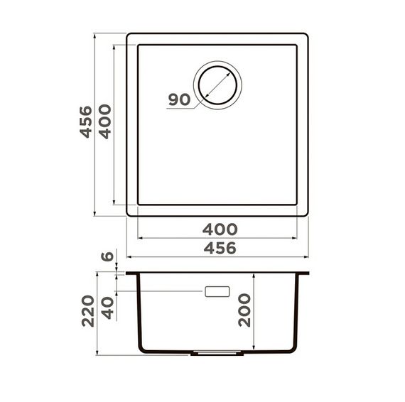 Кухонная мойка OMOIKIRI Yamakawa 45-U/I-GR (арт.4993778)