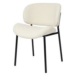 Стул Embrace, букле, молочный