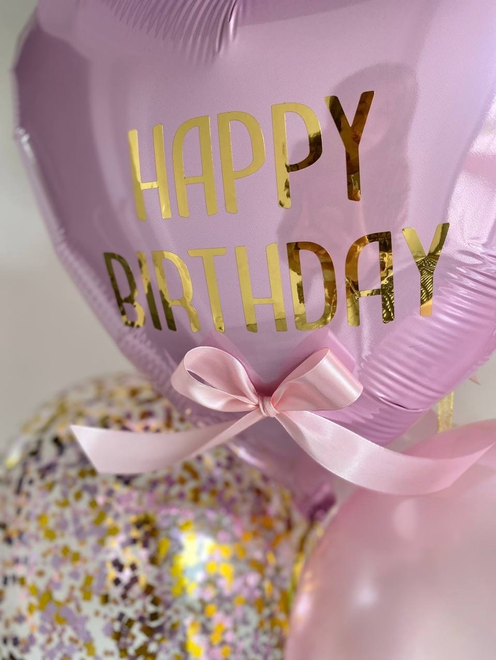 Воздушные шары с бантиками №1102