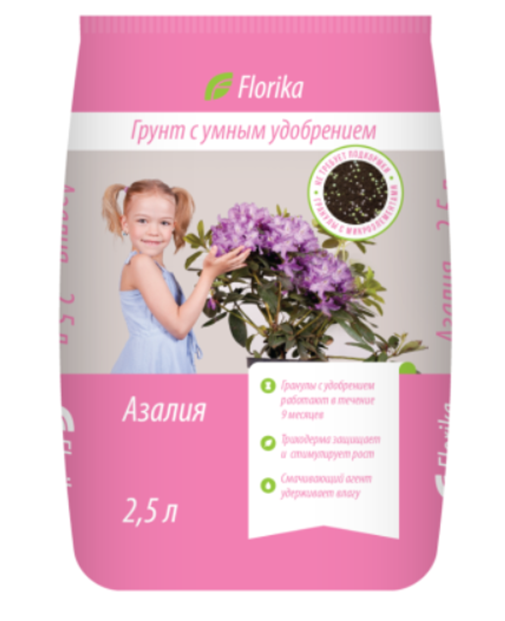 Грунт Флорика "Азалия-Камелия" 2,5л