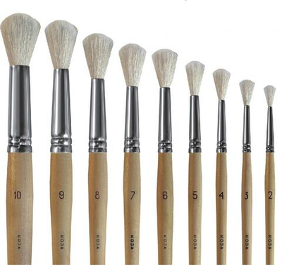 Кисть Коза круглая №6 Школьник (Альбатрос)