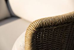 "Аликанте" лаунж-зона из искусственного ротанга, цвет соломенный