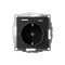 Розетка AtlasDesign 16А с 2-мя заряд. устройствами USB тип A+C 5В/2.4А 2х5В/1.2А механизм карбон SE ATN001032