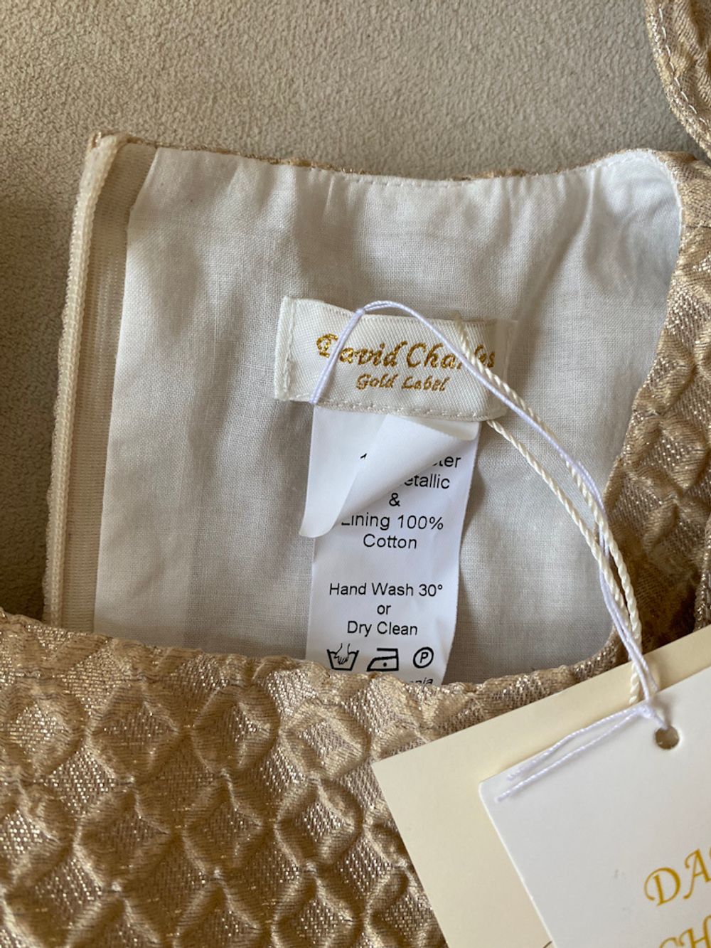 Новое платье David Charles, 140