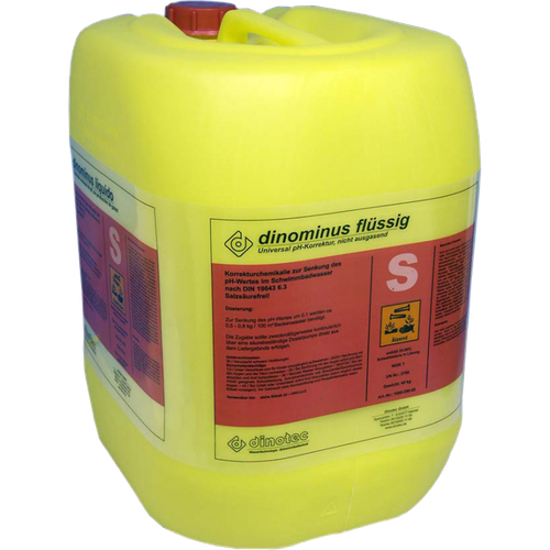 Уменьшитель уровня pH- 28 кг Dinominus жидкий Dinotec