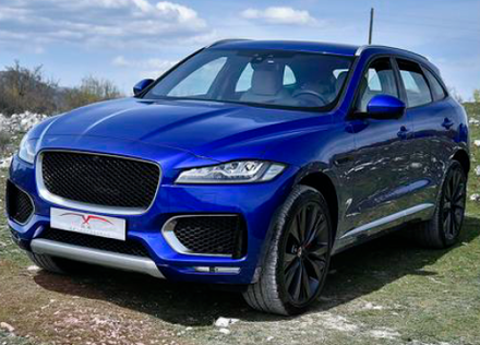 Передний бампер High Configuration для Jaguar F-Pace 2016-2020 Ягуар