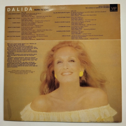 Винтажная виниловая пластинка LP Dalida Далида Born To Sing (UK 1984)