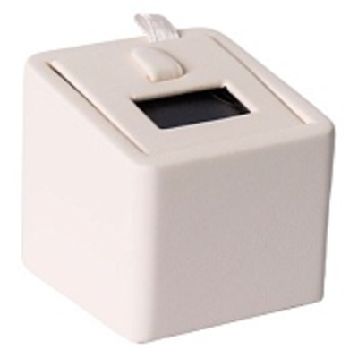 Подставка для кольца/кубик наклонный/выним.вкладыш/язычок/прорезь/окошко/петелька/Н-40 мм.