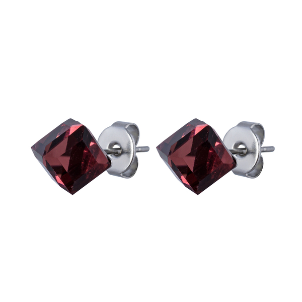 Серьги пусеты Fiore Luna  Hot Pink SWE2127/2 HP S