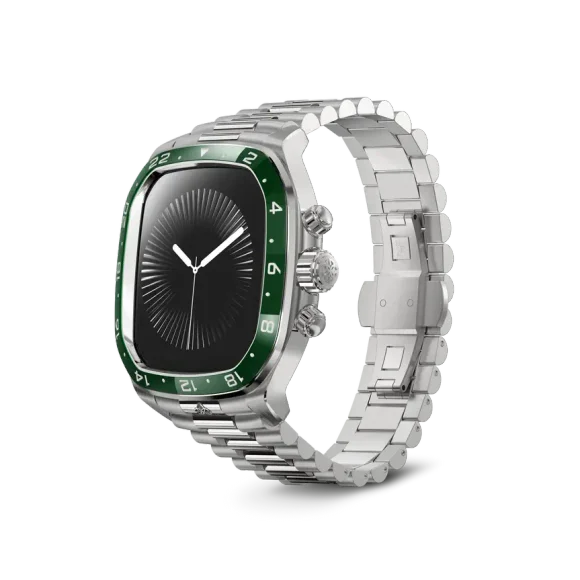 Корпус для Apple Watch CRCS46 - SilverGreen