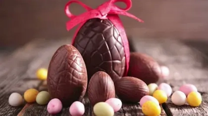 Пасхальные шоколадные яйца с сюрпризом