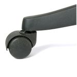 Кресло руководителя Helmi HL-E32 "Ergo" LUX, рег. подлок., подголов. и пояс. упор, ткань черная