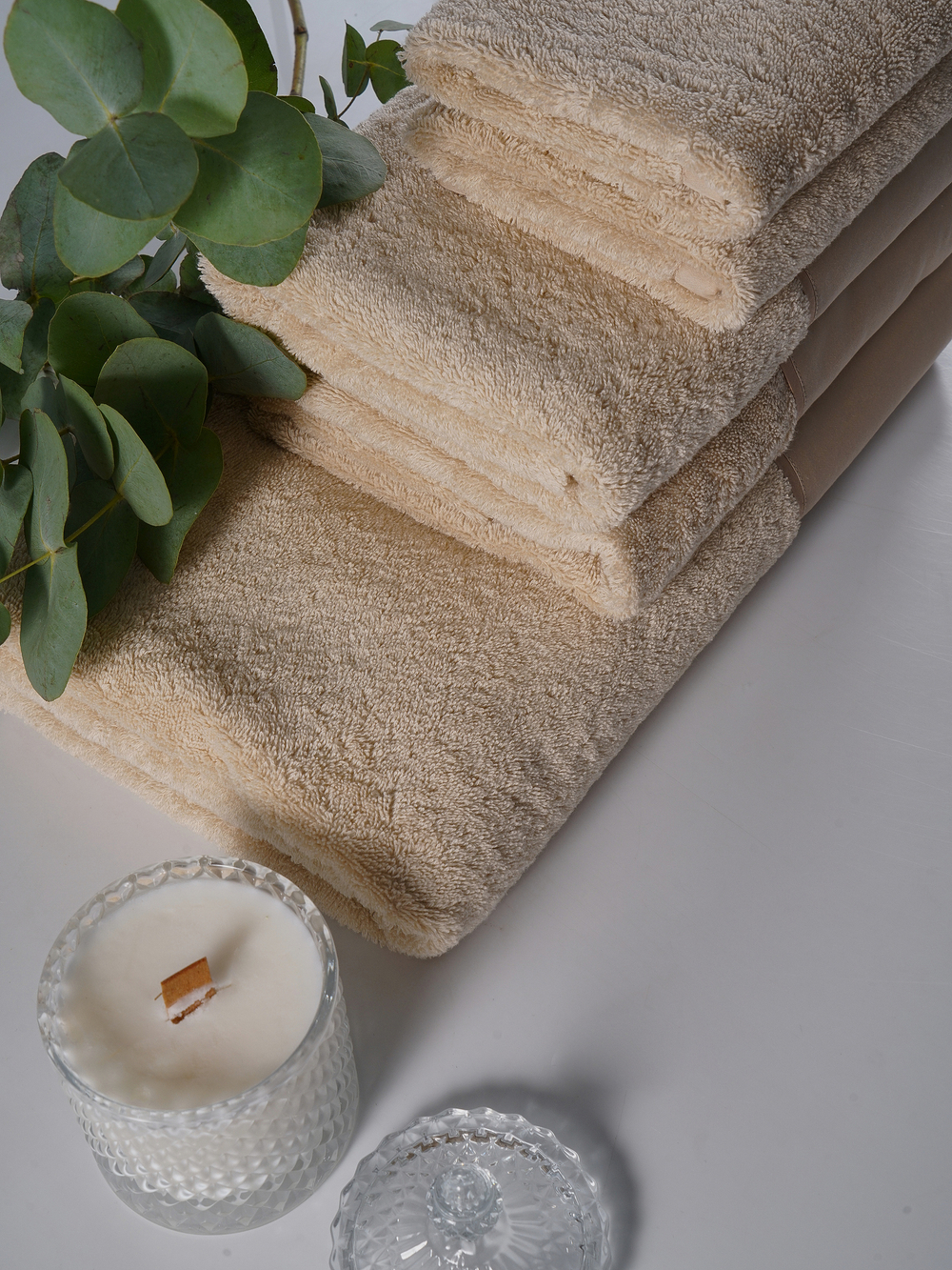 Набор полотенец 5шт Claire Batiste Atelier Brise персиковый