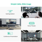 Конвертер HDMI на DisplayPort Adapter UGREEN 40238