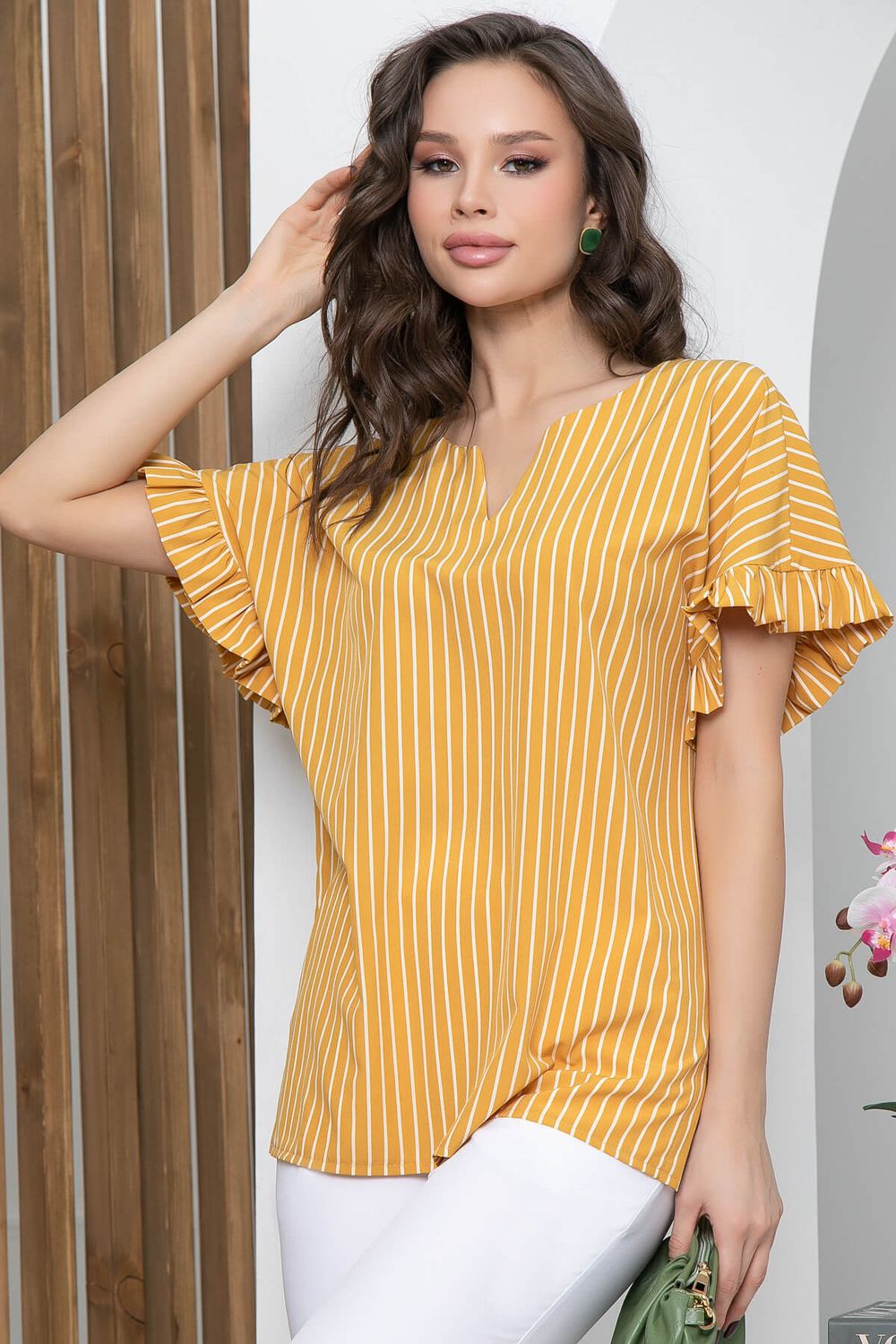 Костюм "Эрика" (горчица) К5747 LT Collection