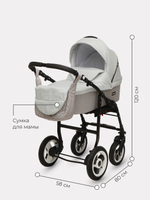Коляска DREAM  (BartPlast) 02 светло-серый