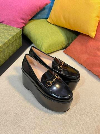 Gucci Horsebit Platform Loafer