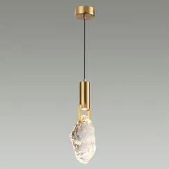 4372/5L MIDCENT ODL23 339 античная бронза/металл/стекло Подвесной св-к IP20 LED 5W 200Лм 3000K LIA