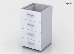 Каркас тумбы приставной 400х418х734