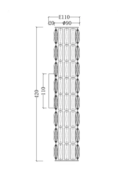 Настенный светильник (бра) Maytoni DIA008WL-02CH