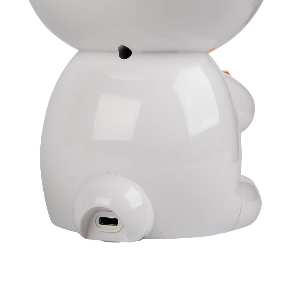 ULM-D160 12W-3000-6000K-DIM WHITE Светильник настольный светодиодный Заяц. с подставкой под канцелярские принадлежности. Сенсорный выключатель. Диммер. Белый. TM Uniel