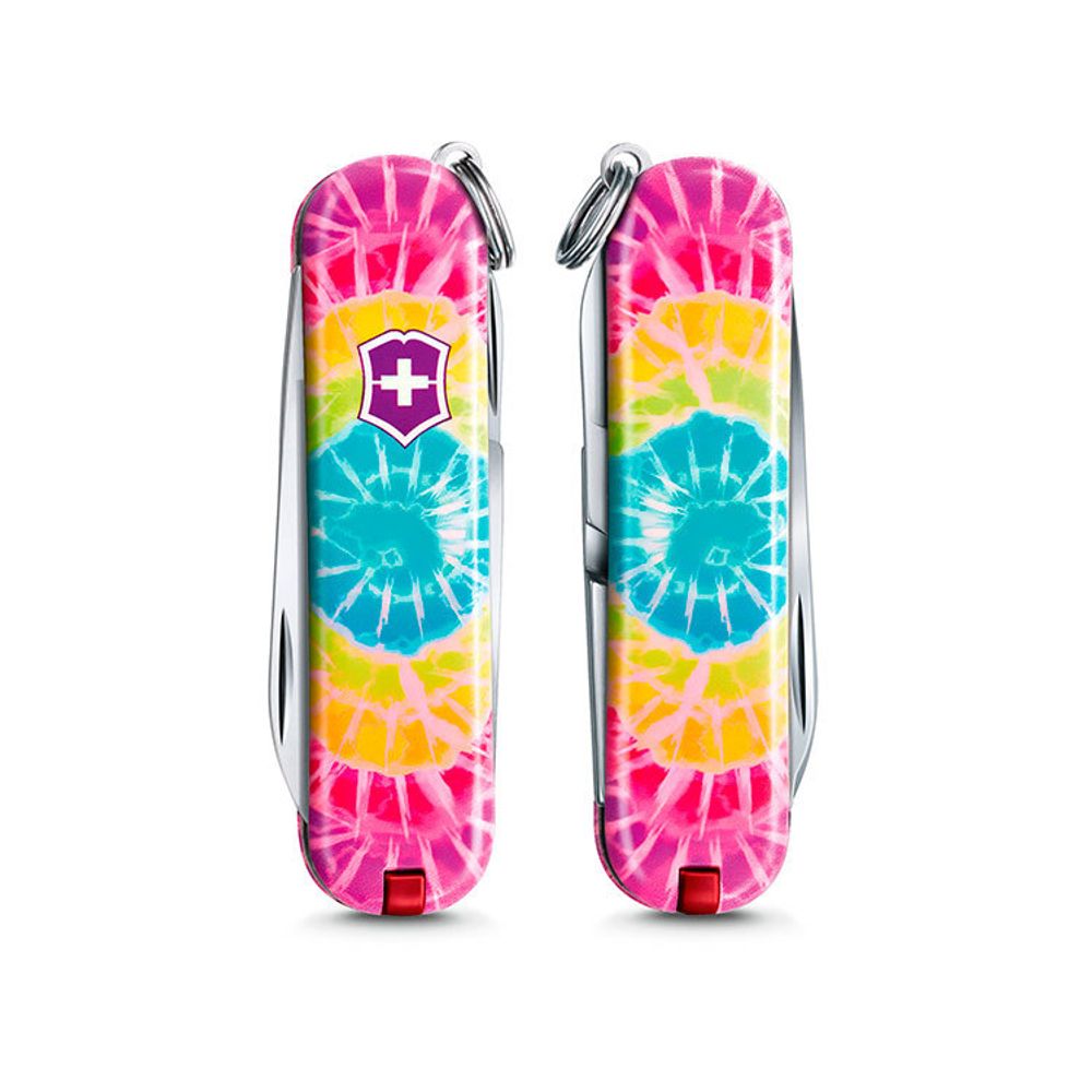 Нож-брелок Victorinox Limited 2021 Tie Dye 58 мм 7 функций (0.6223.L2103) -  купить по выгодной цене | PenForMen