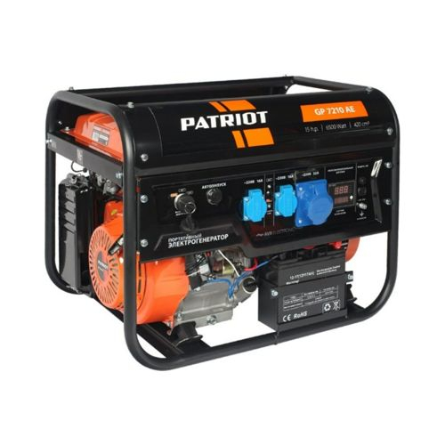 Генератор бензиновый PATRIOT GP 7210AE