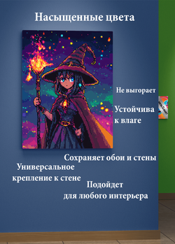 Картина на стену на металле от MetallSubArt "Пиксель арт"