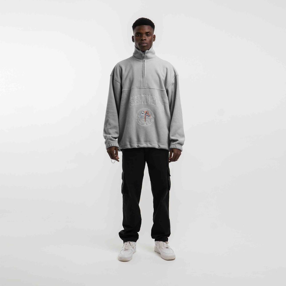 Толстовка Dissident флисовая DZ AW24 серая